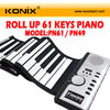 New gift Soft Roll Up Electronic Flexible Piano Keyboard 61 Keys for Christmas Gift