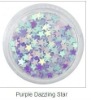 dazzling flake/star for nail art decoration with 12 mix colors