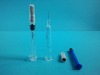 1ml long glass syringe with 27G needle