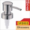 SFD005 304 stainless steel nickle soap dispenser holder, liquid soap dispenser, bathroom accessories, bathroom fittings