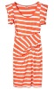 women fashion stripe joining together dress