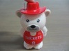 Plastic bear Auto toothpick holder