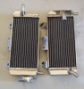 Motorcycle moto Aluminum  Radiator for SUZUKI RMZ250