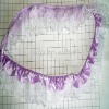 Lace Base  Ruffled ribbon