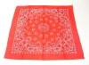 printed cotton bandana