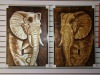 Elephant oil painting