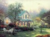 oil painting/pure hand made oil painting/canvas oil painting/Thomas Kinkade oil painting