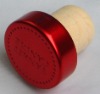 Aluminium cap synthetic cork wine bottle stopper TBE19