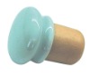 Ceramic cap synthetic cork wine bottle stopper TBCE20