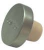 Zamak cap synthetic cork wine bottle stopper TBZA22