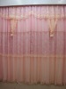 lace embroidery curtain/embroidery curtain /coiling embroidery curtain/organza curtain