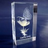 3D laser crystal