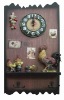 Art Clock--RESIN & MDF BOARD  WALL CLOCK