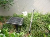 Solar Powered Yard Lamp