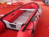 Inflatable boat/air deck/aluminum floor/plywood rigid boat