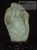 unique jade carving ( white jade , jade ornament )