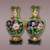 cloisonne vase