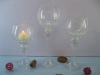 glass candleholder