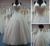 Designer beaded wedding gown HS0679