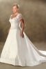 Plus size wedding gown