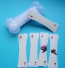 oval shape poker / playing card/ plastic card