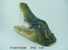 poly resin crocodile decoration for Garden