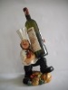 Poly resin chef bottle holder