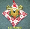 XMAS SHORT VELVET  CUSHION CU-9001D