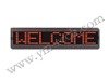 1-Line LED Moving Sign (7X80 P7.62 Red)