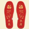 Embroidery insole