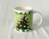 T1084-1 12oz Christmas gift ceramic can mug