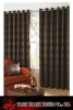 Jacquard eyelet curtains