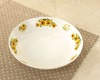 love shape hot sale good looking Decal porcelain ceramic dinnerware plates