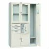 steel office glass file cabinet