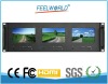 new arrival! 5"x 3 triple rack mount HD monitor for professional broadcast,