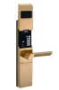 waterproof/sliding closure/LCD/keypad type fingerprint lock