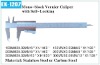 MONO-BLOCK VERNIER CALIPER WITH SELF -LOCKING