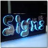 LED Crystal  Sign