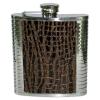 Duplex steel hip flask