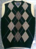 Men's argyle sweater