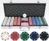 500PC POKER CHIP SET