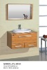 Bamboo bathroom cabinet