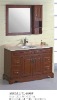 oak bathroom cabinet