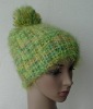 80% Poly 20% Nylon Fashion Hand Knit Beanie