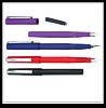 plastic ink cartridge fountain pen