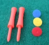 plastic golf tee