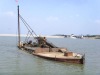 small sand dredger