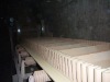 Raised edge conveyor belt