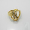 18k gold plated fashion ring