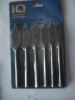 6pc flat wood working drill bit